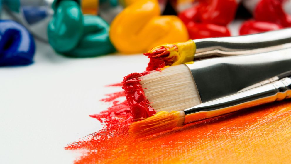 Malen mit Acrylfarben für Anfänger